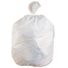 Heritage Linear Low-Density Can Liners, 60 gal, 0.75 mil, 38" x 58", White, 100/Carton