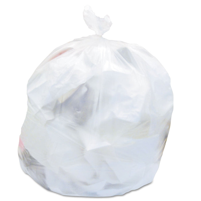 Heritage High-Density Waste Can Liners, 16 gal, 6 microns, 24" x 31", Natural, 1,000/Carton