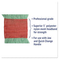 Boardwalk Super Loop Wet Mop Head, Cotton/Synthetic Fiber, 5" Headband, Large Size, Green