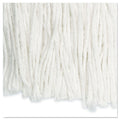 Boardwalk Cut-End Wet Mop Head, Rayon, No. 24, White