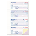 TOPS Money/Rent Receipt Books, Three-Part Carbonless, 2.75 x 7.13, 4/Page, 100 Forms