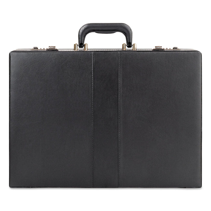 Solo Classic Attache, Vinyl, 12.5 x 4 x 17.5, Black