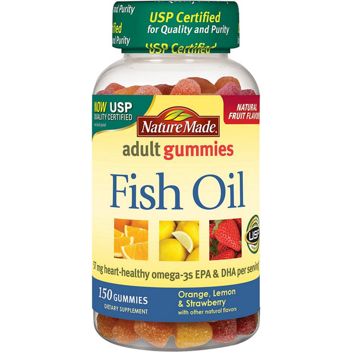 Nature Made Orange Lemon And Strawberry Adult Fish Oil Gummies by Pasteur Pharmacy