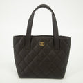 Chanel Quilted Lamb Skin Wild Stitch Tote Bag 8th Series #2526 by Bolt Boutique