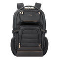 Solo Pro Backpack, Fits Devices Up to 17.3", Polyester, 12.25 x 6.75 x 17.5, Black
