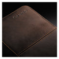 Solo Premiere Leather Universal Tablet Case, Fits 8.5" to 11" Tablets, Espresso