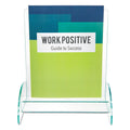 deflecto Euro-Style DocuHolder, Magazine Size, 9.81w x 6.31d x11h, Green Tinted