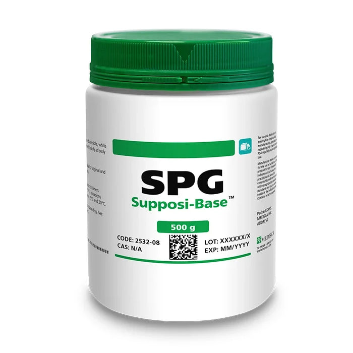 SPG Supposi-Base™ (Hard Fat) for Compounding, 500g by Pasteur Pharmacy