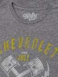 Chevrolet American Made T-Shirt - Gray by Tee Luv