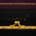 Chanel Vintage Purple Cotton Kisslock Shoulder Bag-#2533 by Bolt Boutique