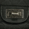 Chanel Matlasse Caviar Skin 2.55 Double Flap Chain Shoulder Bag Black #2534 by Bolt Boutique