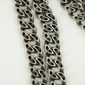 Chanel Matlasse Caviar Skin 2.55 Double Flap Chain Shoulder Bag Black #2534 by Bolt Boutique