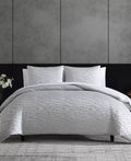 Vera Wang Illusion Grey Comforter Set, King by Vanessa Jane