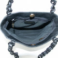 Chanel Vintage Deca Coco Mark Calfskin Tote Bag #2538 by Bolt Boutique
