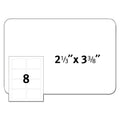 Avery Flexible Adhesive Name Badge Labels, 3.38 x 2.33, White, 160/Pack