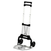 Safco Stow and Go Cart, 110 lb Capacity, 15.25 x 16 x 39, Aluminum
