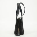 Chanel Matelasse Caviar Skin Black Tote Bag Silver Hardware #2542 by Bolt Boutique