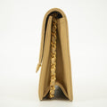 Chanel Lamb Skin Beige Single Flap Gold Hardware Shoulder Bag-#2545 by Bolt Boutique