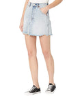 Free People We the Free Brea Cutoff Denim Mini Skirt by Vanessa Jane