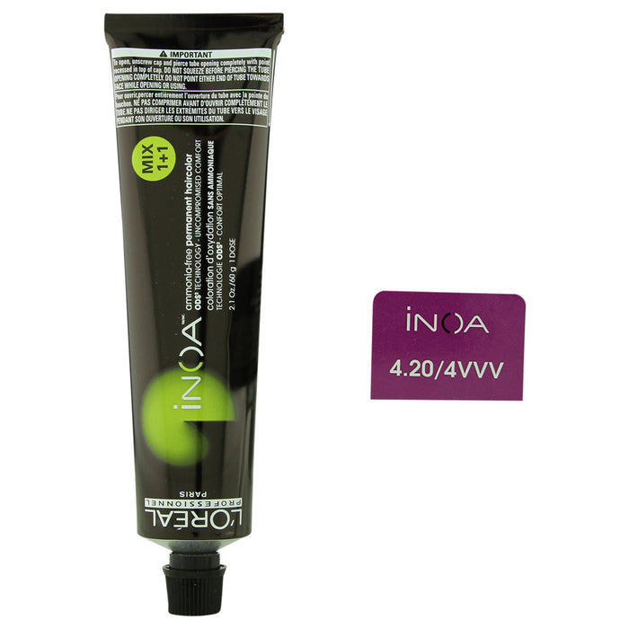 L Oreal Paris Professionnel Hair Color Inoa 4.20 by Pasteur Pharmacy