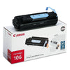 Canon 0264B001 (106) Toner, 5,000 Page-Yield, Black