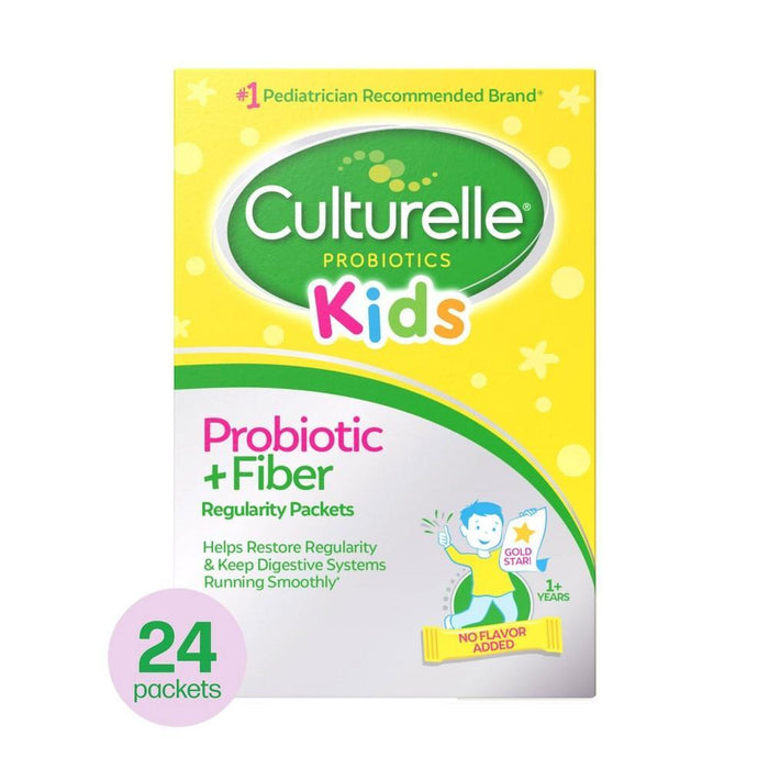 Culturelle Kids Probiotic + Fiber Regularity Packet, Berry Flavor, 24 Count by Pasteur Pharmacy