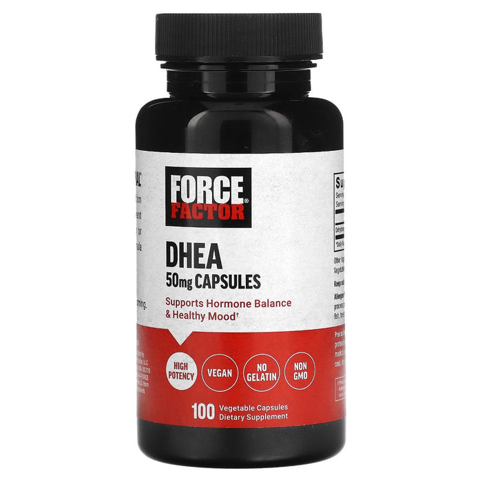 Force Factor DHEA, 50 Mg, 100 Vegetable Capsules by Pasteur Pharmacy