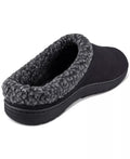 32 Degrees Mens Roll Collar W/Sherpa Clog Comfort Slippers by Vanessa Jane