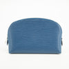 Louis Vuitton Blue Epi Leather Cosmetic Pouch  #2571
