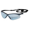 KleenGuard V30 Nemesis Safety Glasses, Blue Frame, Light Blue Uncoated Lens, 12/Box