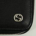 Gucci Black Leather Zip Around Clutch Bag #2574 by Bolt Boutique