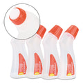 Universal Envelope Moistener with Adhesive, 2.2 oz Bottle, Clear, 4/Pack