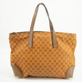 Gucci GG Canvas Orange x Brown Tote Bag #2578 by Bolt Boutique