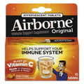 Airborne Immune Support Effervescent Tablet, Zesty Orange, 10/Box
