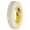 Scotch High-Performance Masking Tape 232, 3" Core, 24 mm x 55 m, Tan