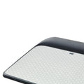 3M Mouse Pad with Precise Mousing Surface and Gel Wrist Rest, 8.5 x 9, Gray/Black