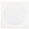 Quality Park CD/DVD Sleeves, 1 Disc Capacity, White, 250/Box