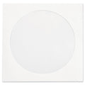 Quality Park CD/DVD Sleeves, 1 Disc Capacity, White, 250/Box