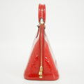 LV Red Vernis Alma BB #2585 by Bolt Boutique