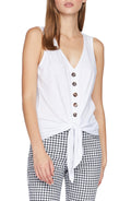 Sanctuary Tie To Keep Up Tee by Vanessa Jane