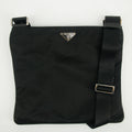 Prada Black Tessuto Nylon Crossbody #2586 by Bolt Boutique