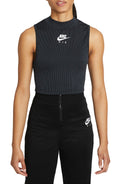Nike NSW Air Rib Tank Shirt in Black Size Large | Cotton | Jimmy Jazz by Vanessa Jane