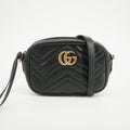 Gucci Black Marmont Chain Shoulder Bag #2589 by Bolt Boutique