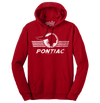 Pontiac Logo Hooded Sweatshirt - Red
