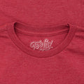 Pontiac Distressed Headdress Logo T-Shirt - Red by Tee Luv