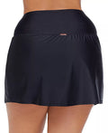 Raisins Curve Plus Size Atlantic Solids Bravo Skirt Swim Bottom, Size 22W by Vanessa Jane