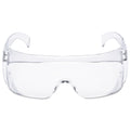 3M Tour Guard V Safety Glasses, One Size Fits Most, Clear Frame/Lens, 20/Box