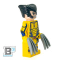 Custom Wolverine Minifig made using LEGO parts - B3 Customs by B3 Customs