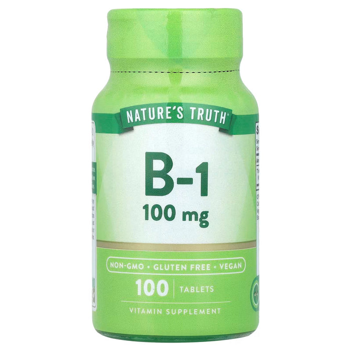 Vitamin B-1 100 mg Tablets, 100 Count (10x10) Unit Dose by Pasteur Pharmacy