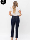 Brea Curvy Ankle Slim Straight Jeans by Boutique 23